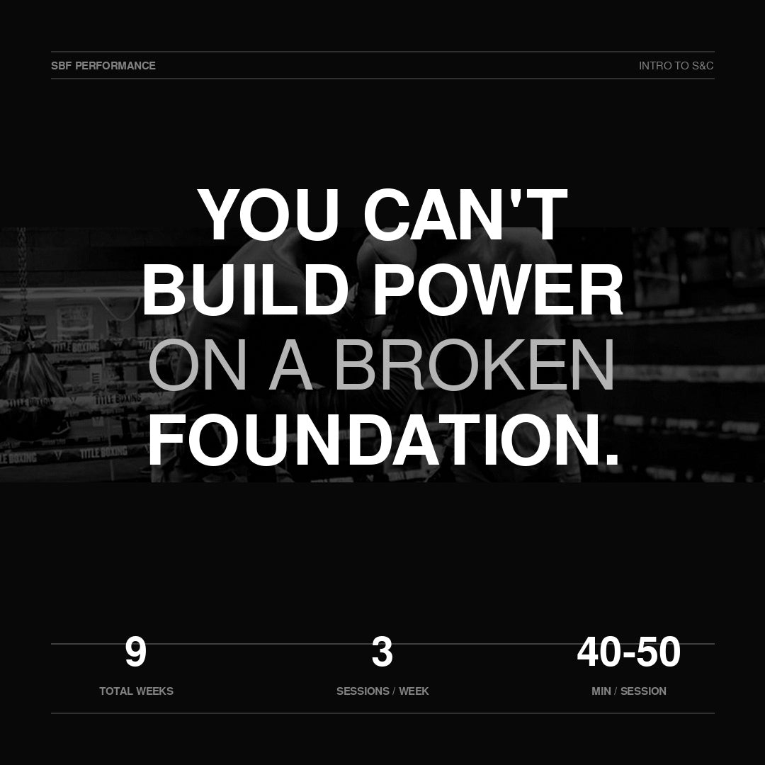 Introduction to Strength & Conditioning — 9 Week Program