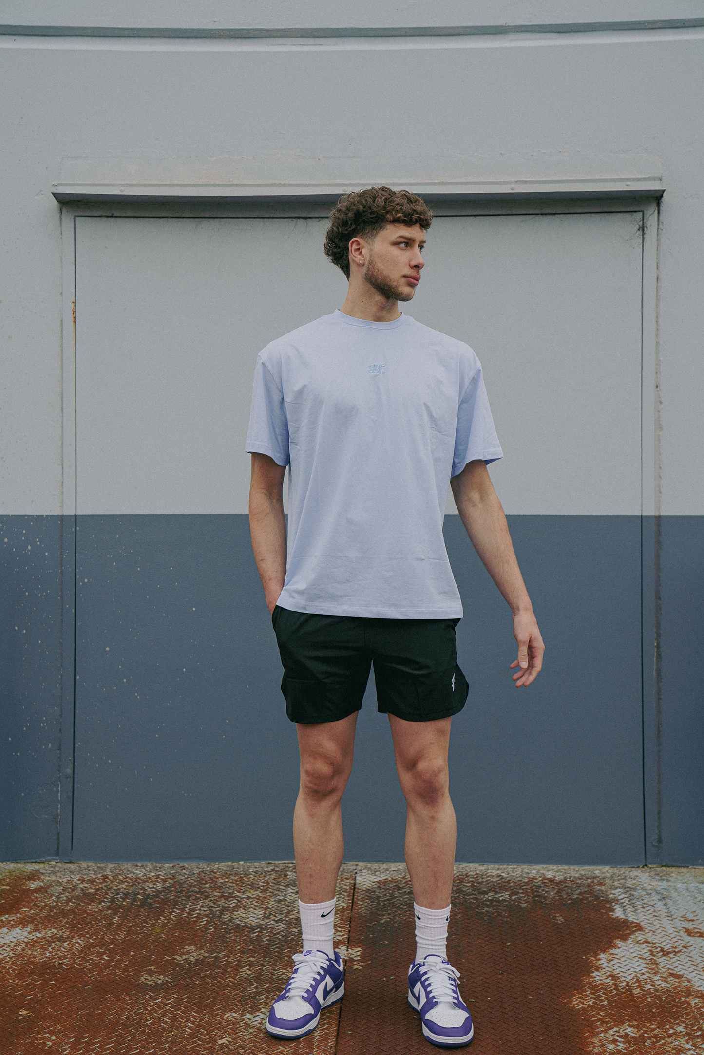 OVERSIZED CLASSIC TEE - PALE BLUE