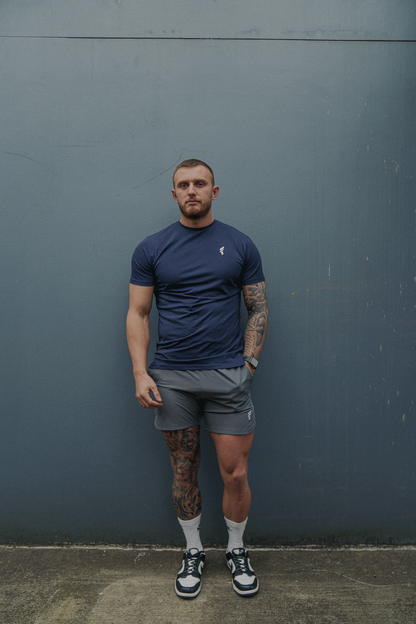 WOVEN SHORTS - CHARCOAL