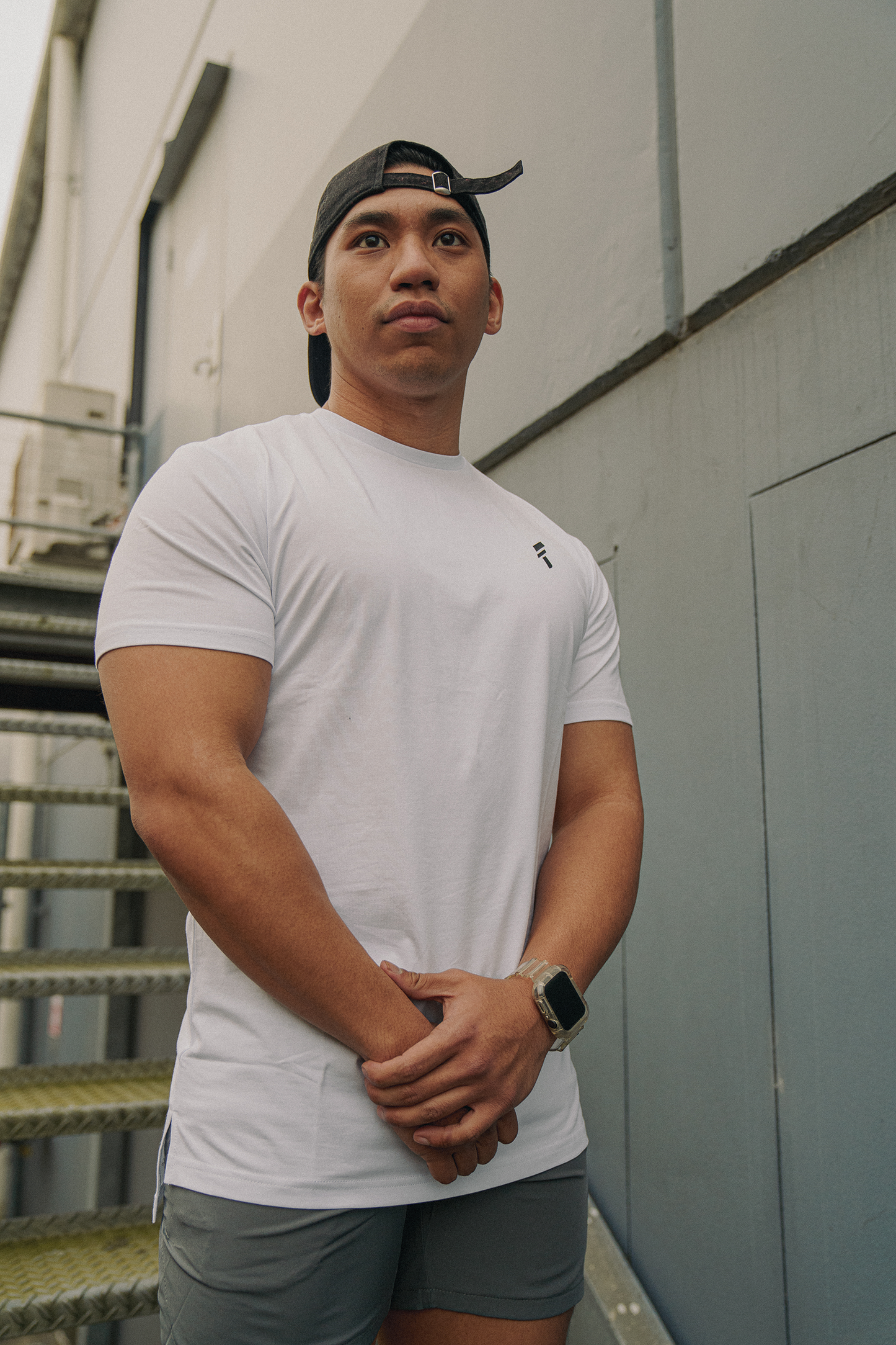 TRAINING TEE - WHITE