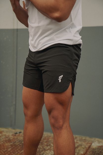 WOVEN SHORTS - BLACK